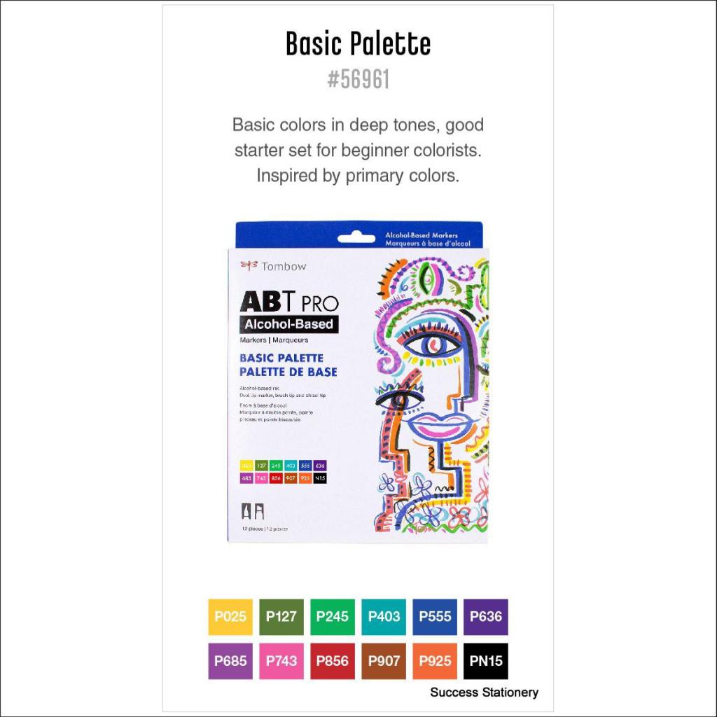 

TOMBOW COLORING BRUSH ABT PRO SET 12 BASIC