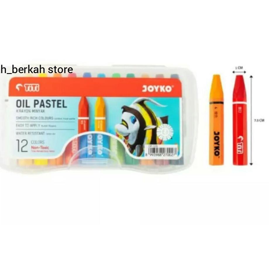 

ID Gg5G0-- CRAYON OIL PASTEL JOYKO / KRAYON OIL PASTEL JOYKO 12 Warna