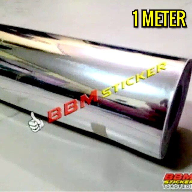 Bahan Stiker Chrome Krom Lebar 45cm Shopee Indonesia
