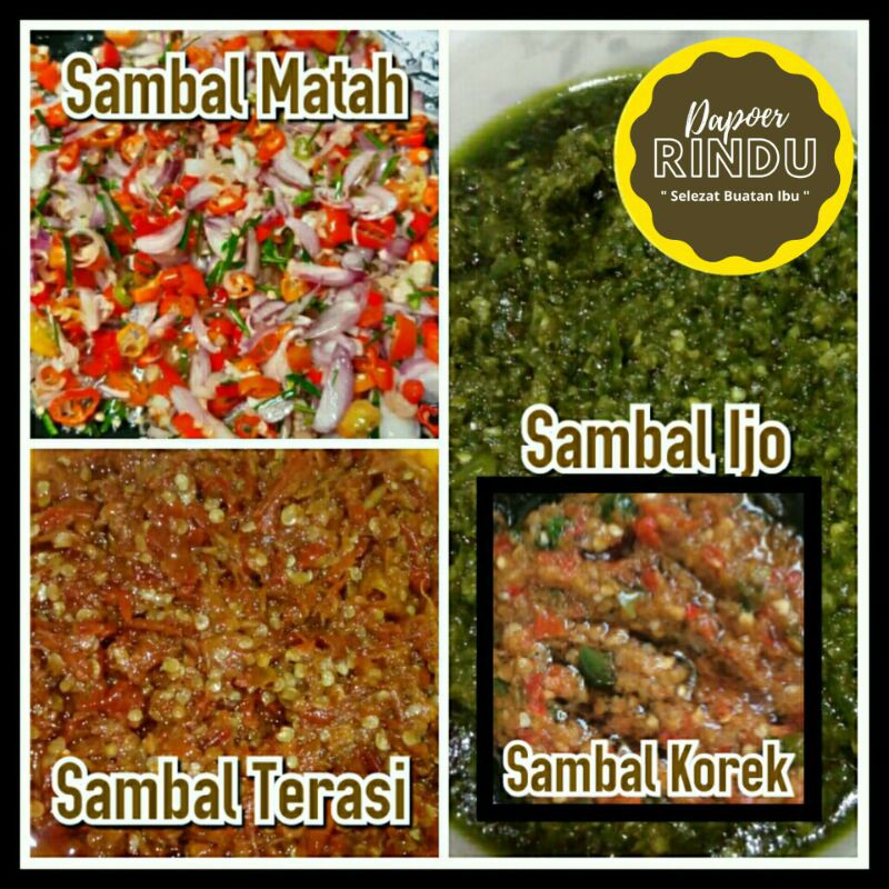 

Sambal Kemasan 150 ml