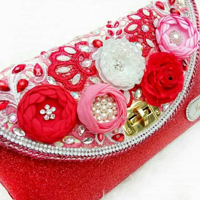 

glitter merah