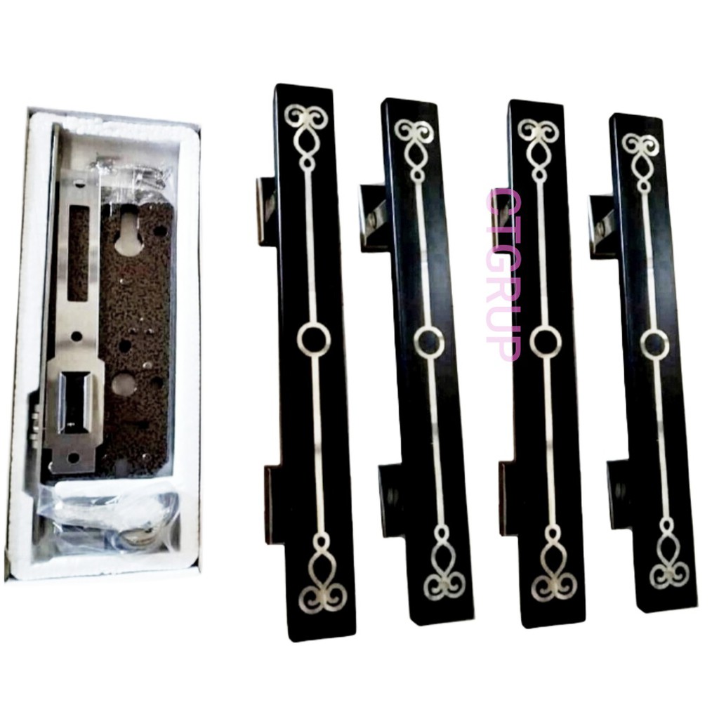 handle pegangan pintu rumah 4pcs handle dan kunci