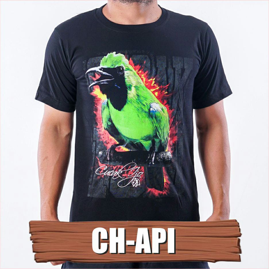 kaos cucak hijau api kaos burung cucak ijo kaos gambar cucak ijo kaos gambar burung cucak hijau