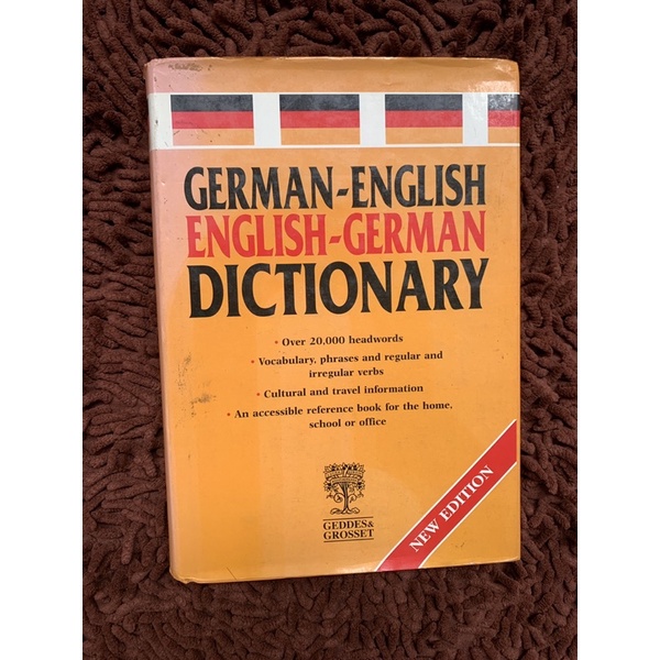 

[SECOND] Kamus 2nd Dictionary English - Germany , Germany - English Geddes & Grosset New Edition
