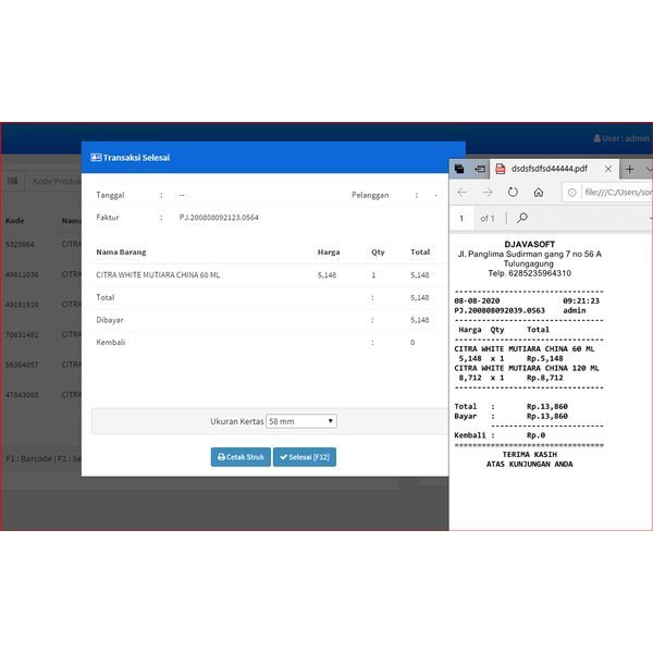 Software Portable PHP toko handphone - elektronik - komputer diskon manual