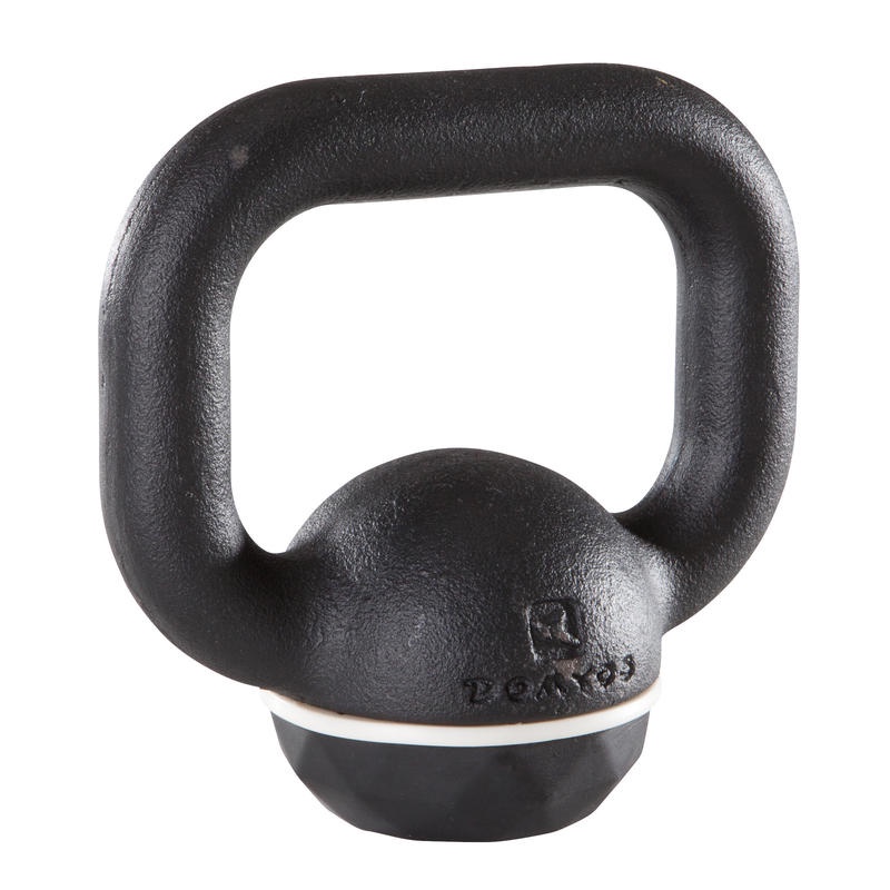 DOMYOS Kettlebell Alat Angkat Beban Pilates Gym Fitess Berat 4 kg