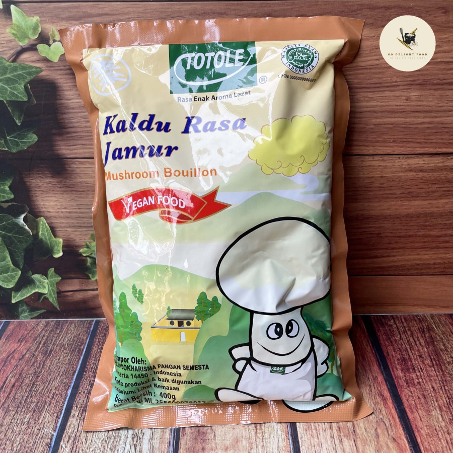 

Totole Kaldu Rasa Jamur / Mushroom Seasoning - 400G [VEGAN & TASTY]