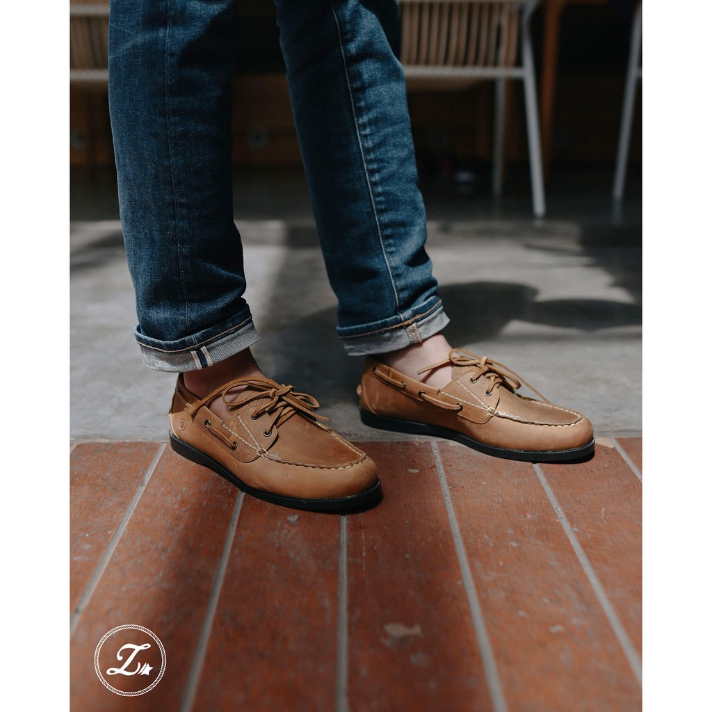 Sepatu MOSCOW Brown || Sepatu 100% crazy horse Leather, Sepatu Ori