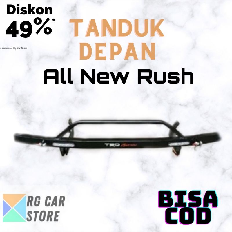 TANDUK DEPAN ALL NEW RUSH/BESI PELINDUNG BUMPER DEPAN ALL NEW RUSH