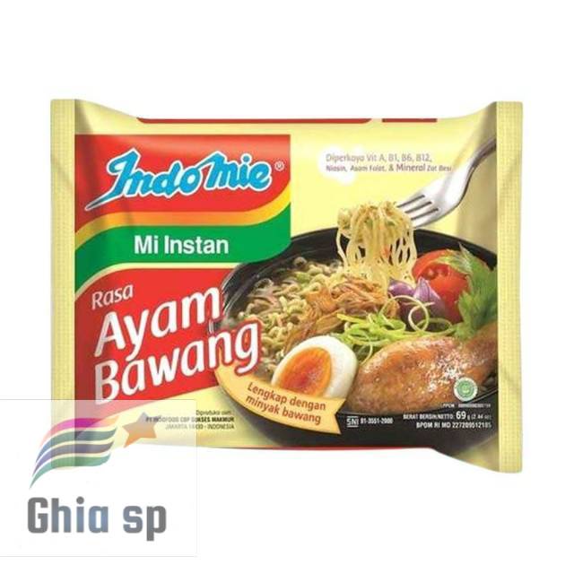 

INDOMIE AYAM BAWANG 69 gr