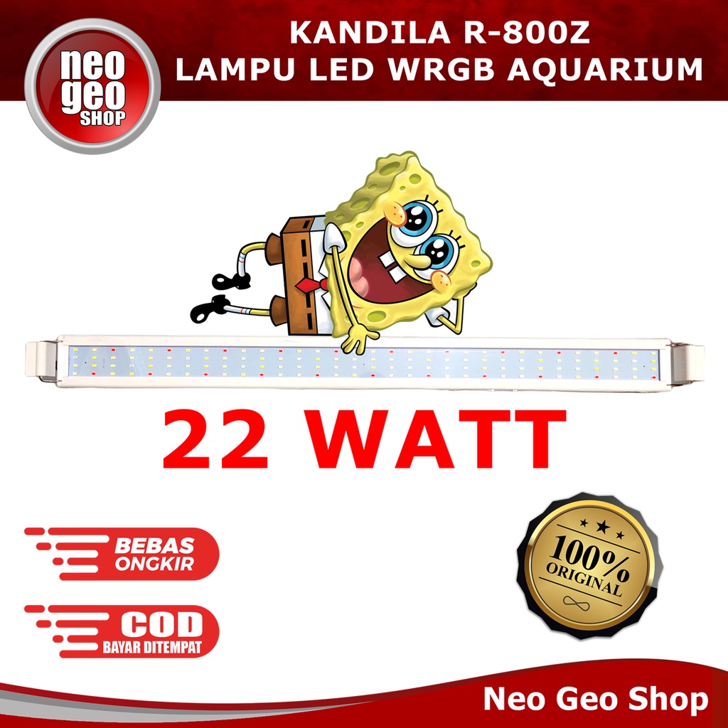 KANDILA R800Z R800 R 800 Z 800Z Lampu LED WRGB Aquarium Aquascape