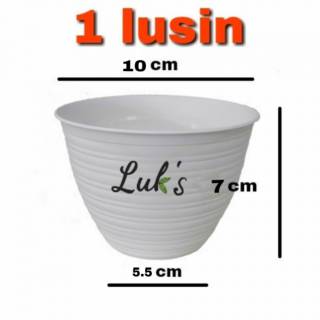  Pot  tawon  plastik 10 dan 12 cm Tanaman Hias bunga Kaktus 