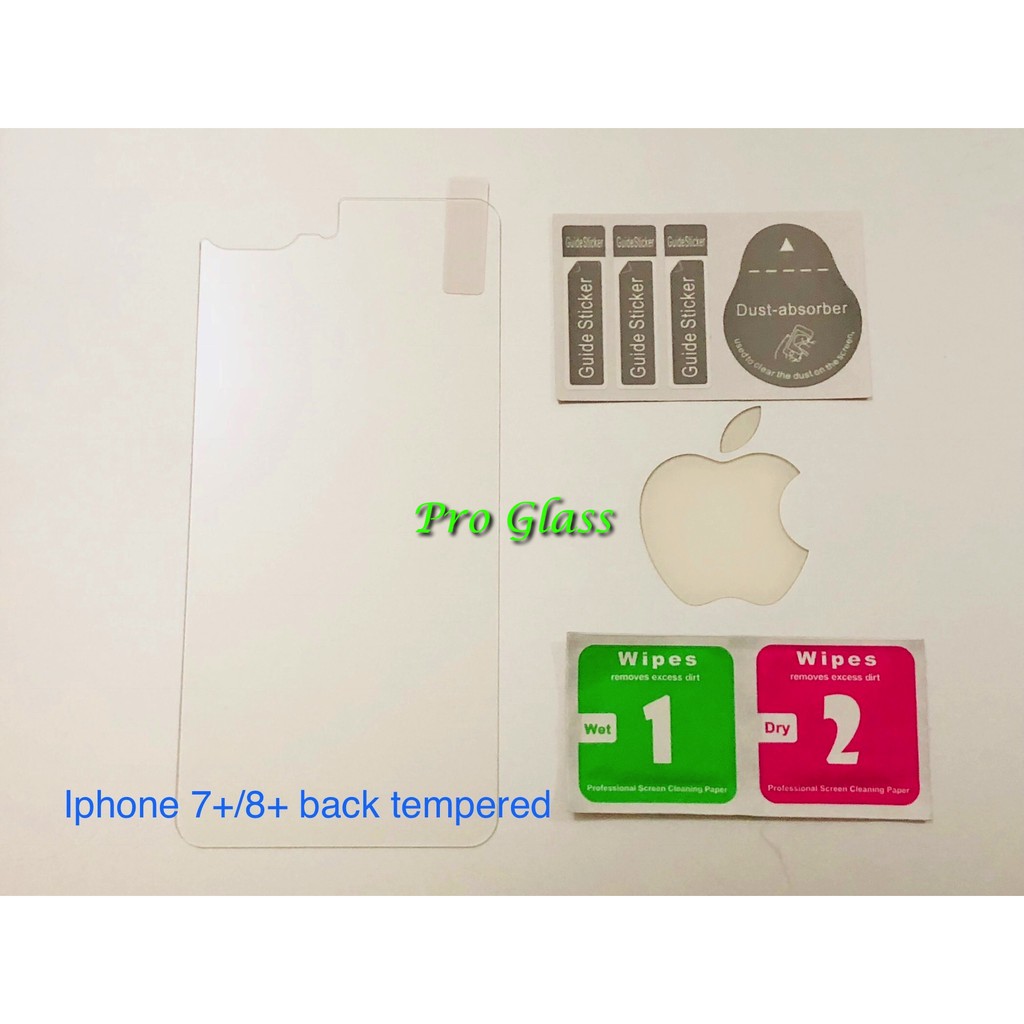 Iphone 5/6/6+/7/8/7+/8+ BACK TEMPERED Magic Glass Premium Tempered Glass