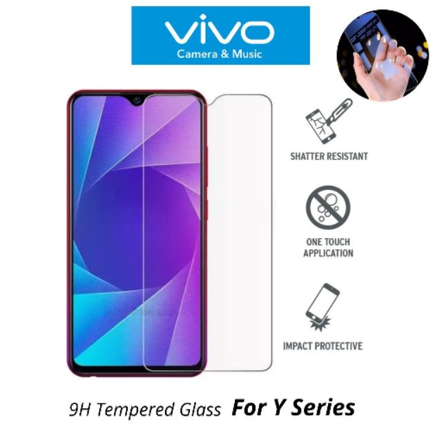 Vivo V20 SE X50 Y21s Y1s Y12s Y20s Y20 Y30 Y50 Y19 Y11 Y17 Y15 Y12 S1Pro S1 V17 V17 Pro Tempered Glass Screen Protector