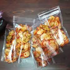 

kerupuk seblak kering pedas daun jeruk