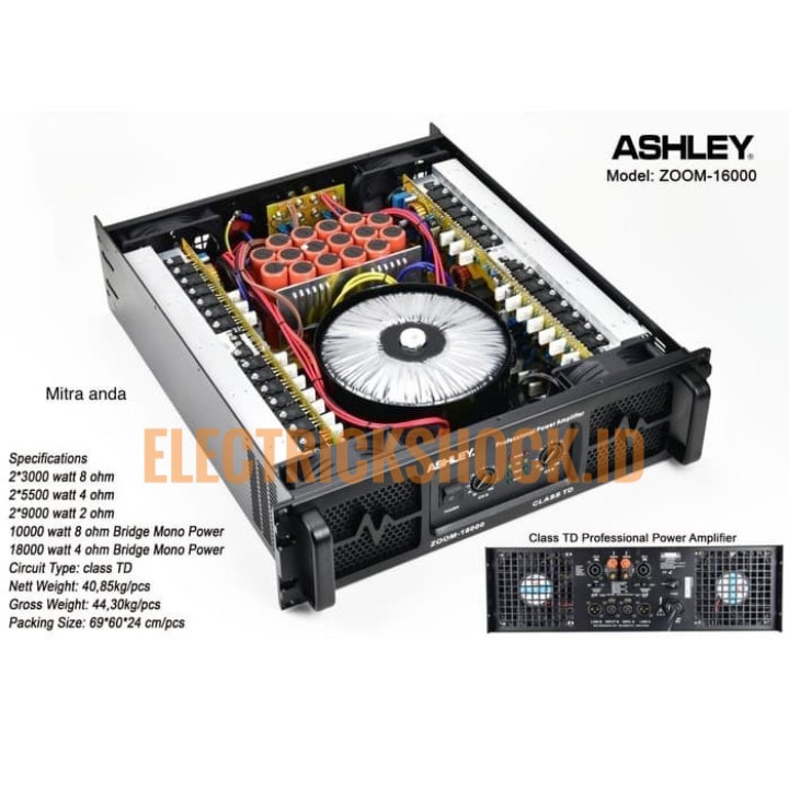 power ashley zoom16000 ORYGINAL CLASS TD ashley zoom 16000