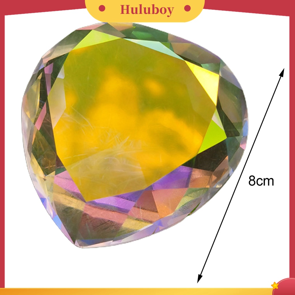 Huluboy Huluboy♡ Kristal Berlian Imitasi Bentuk Hati Besar Untuk Nail Art