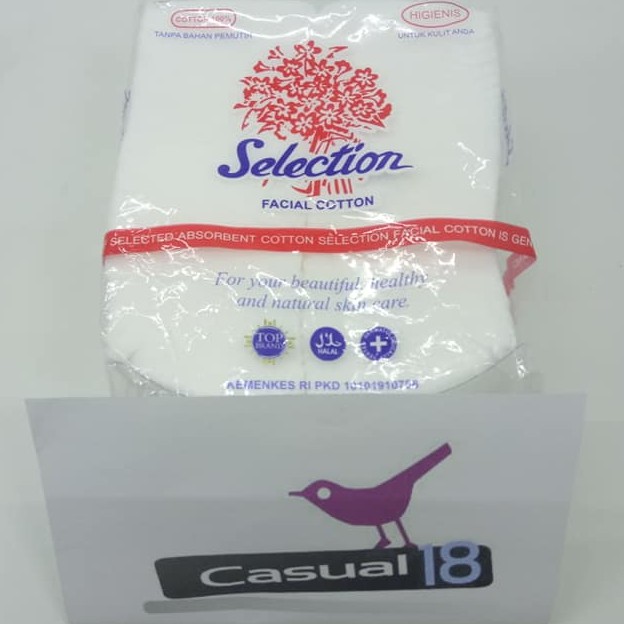 Kapas - Kapas Selection 35 gr - Pembersih Wajah Kapas - Kapas Wajah