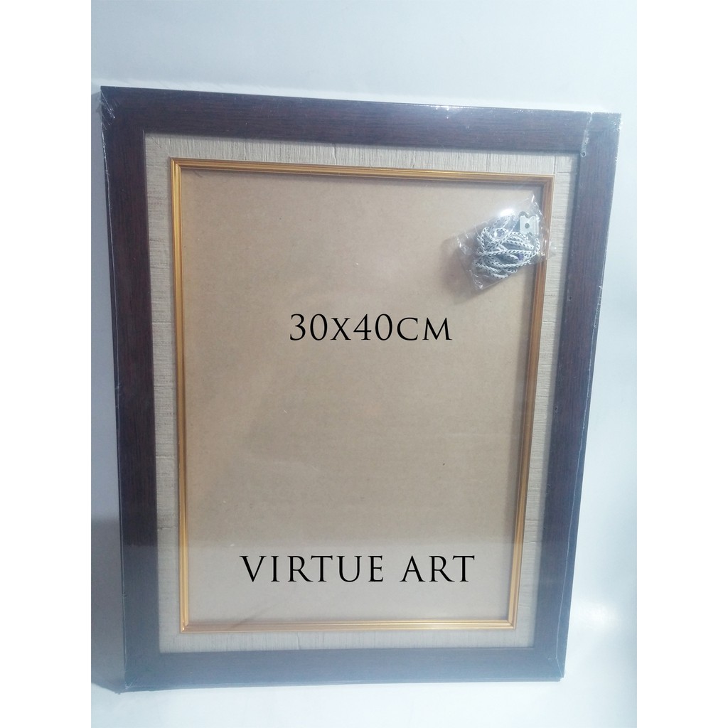 BINGKAI FOTO 30X40 (LINEN) SERAT KAYU