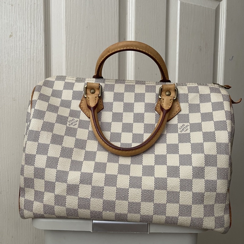 preloved lv speedy azzure 2007 | Authentic Louis Vuitton Speedy