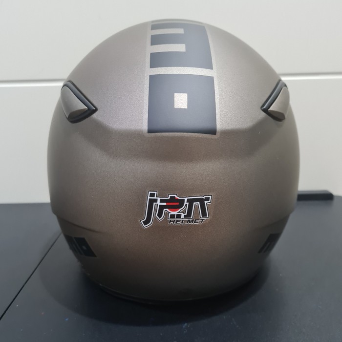 Helm JPN kawai momo grey doff bogo