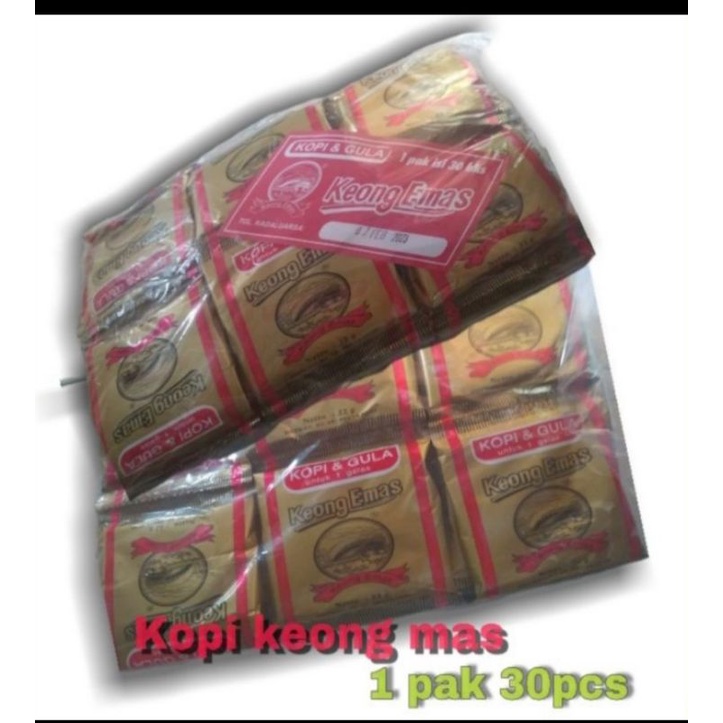 

promo kopi keong mas 1 pack