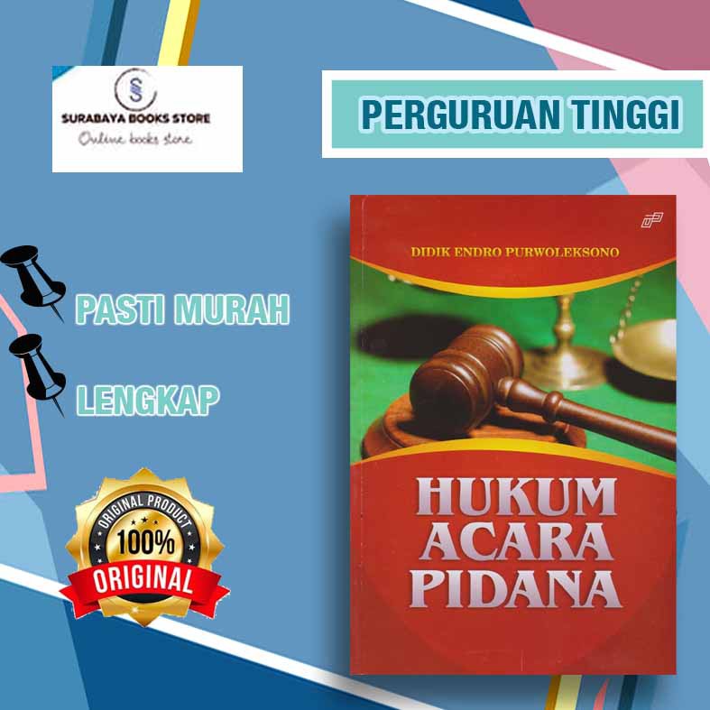 BUKU HUKUM ACARA PIDANA / HUKUM PIDANA - DIDIK ENDRO PURWOLEKSONO-2