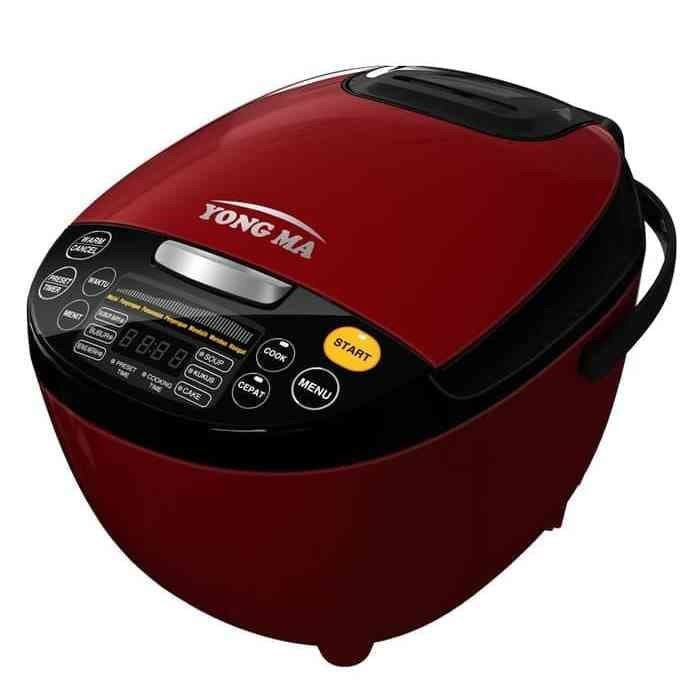 Yongma Digital Rice Cooker SMC8017 - Merah