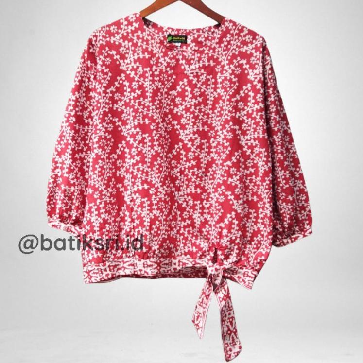 Modern.. shibata blouse batik casual