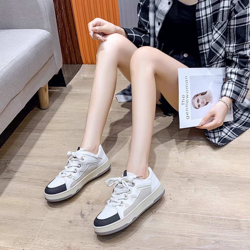 COD Sneakersdaily 9901 Sepatu Sneakers Wanita Sepatu Casual Wanita Kanvas