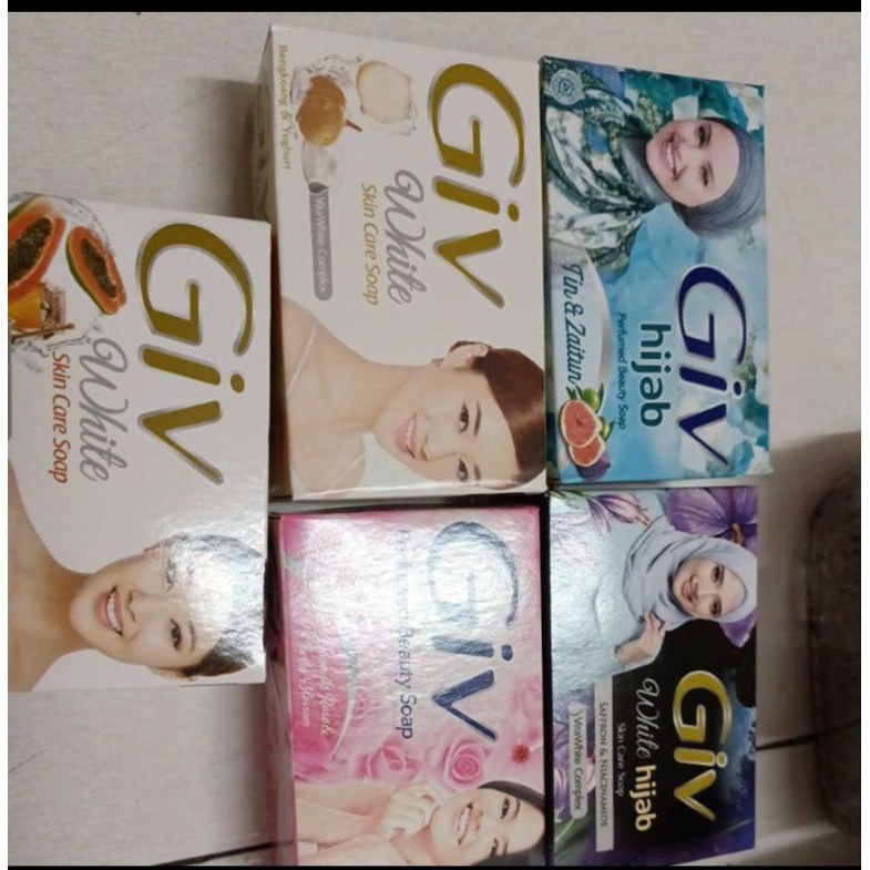 SABUN MANDI GIV PAKET 6 PCS