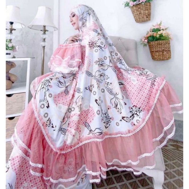 MUKENA BROKAT MEWAH BESTSELLER