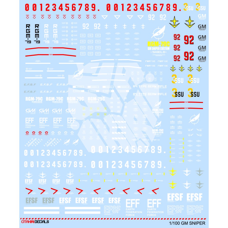 GM SNIPER New Decal Skala 144