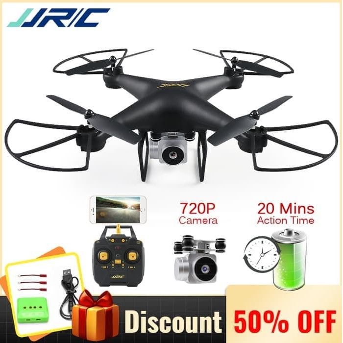 Drone JJRC H68 BELLWETHER 2MP 1800mAh Flight 20 minutes up X5HW X52HD
