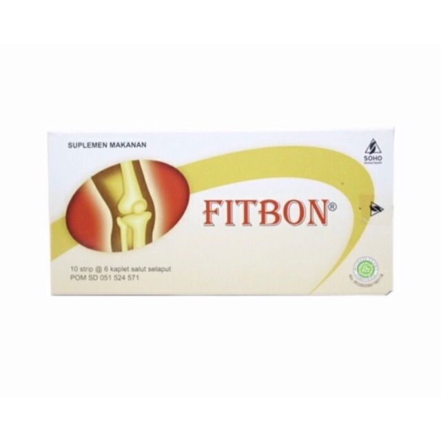 Fitbon strip isi 6 tablet ( memelihara kesehatan sendi )