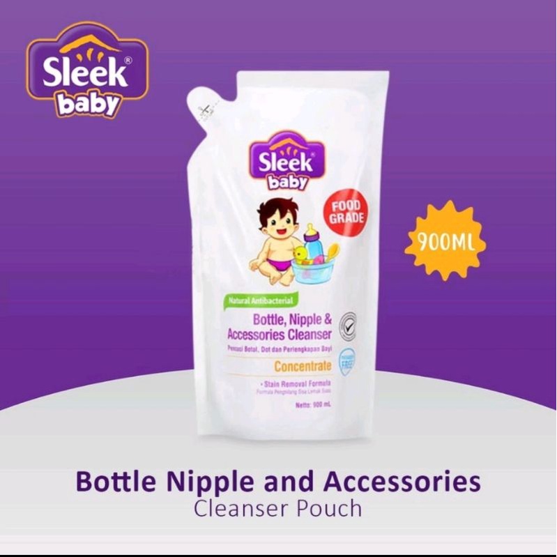 Sleek baby bottle nipple 900ml