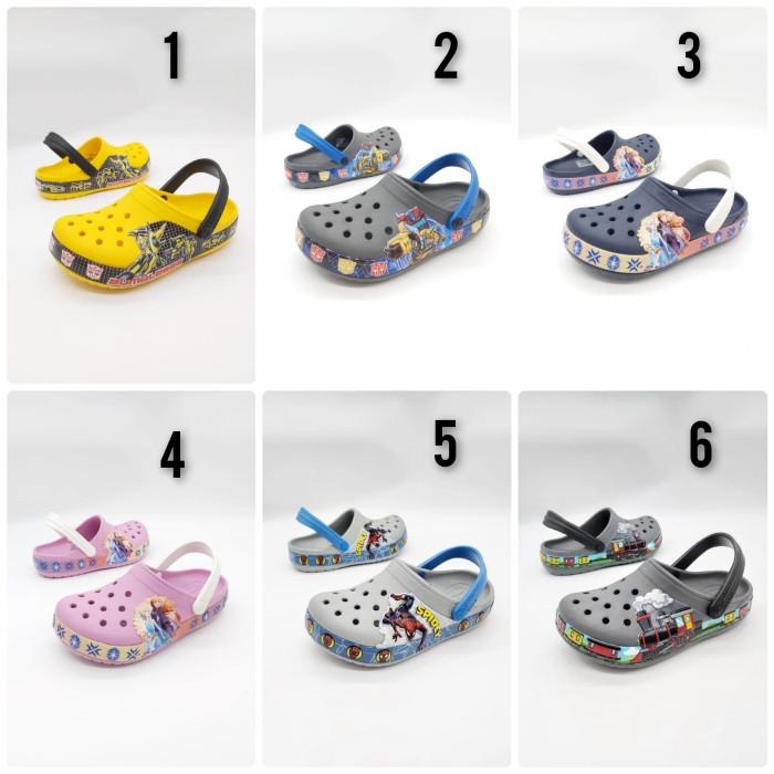 Sandal Karakter Anak Sandal Anak Crocs Karakter Clog Anak  Crocs Kids Restock