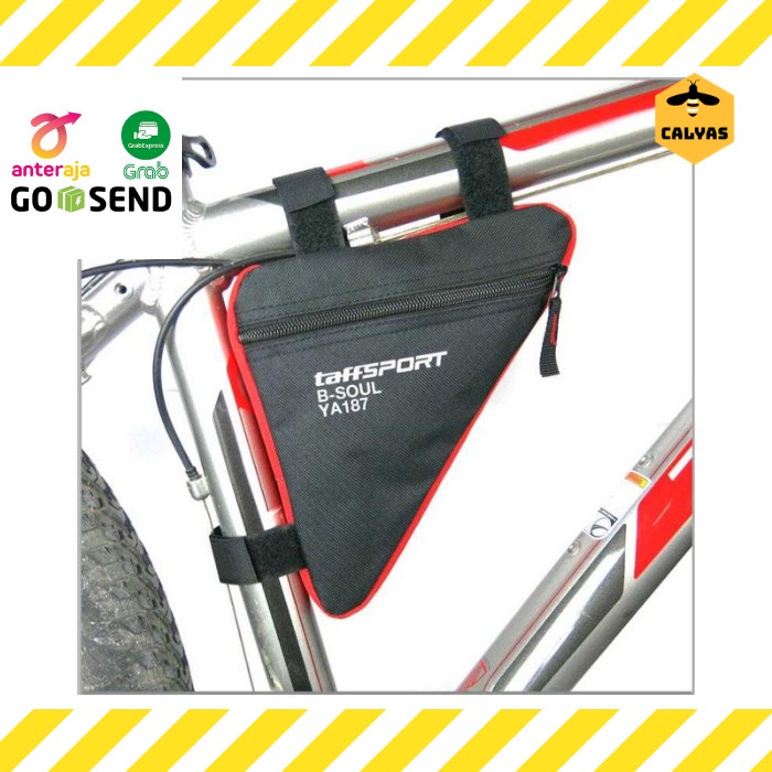 Tas Sepeda Segitiga Nylon Waterproof / Tas Sepeda Olahraga MTB