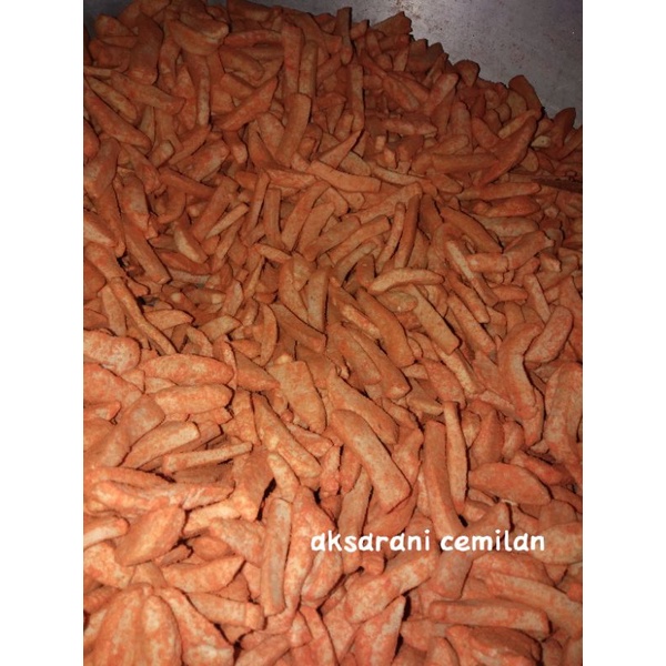 

Basreng bumbu balado isi 500gram/cemilan instan/baso goreng