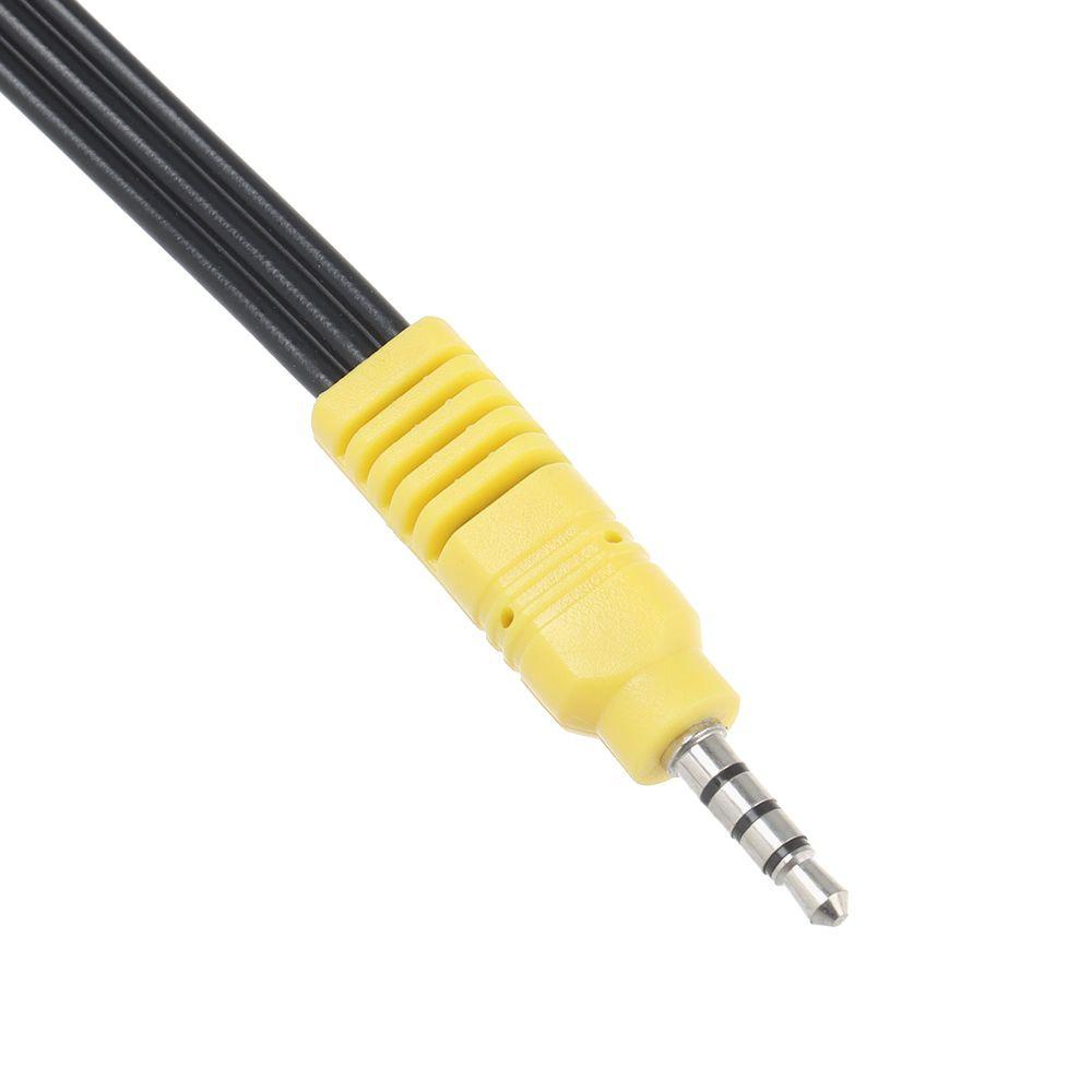 Kabel Audio Nanas DVD TV Speaker Male to Female Jack 3.5mm Ke3 RCA