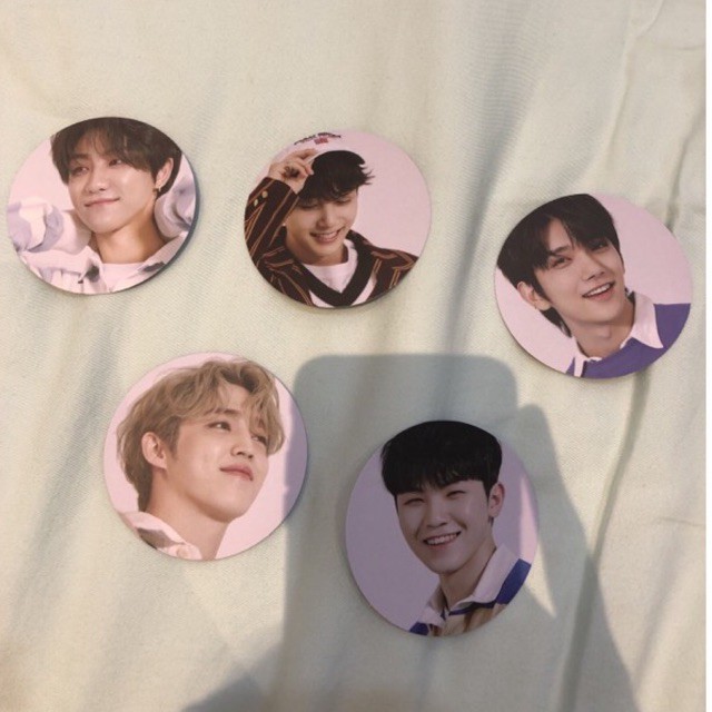 SVT semicolon special album circle card (Woozi/ Jeonghan/ The8/ Scoups/ Joshua)
