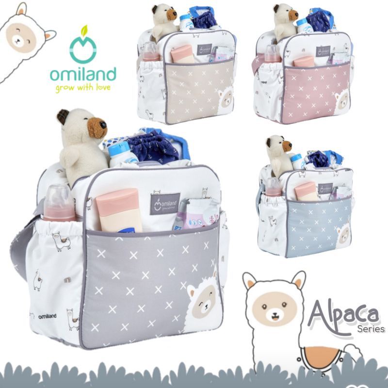 Omiland Tas Bayi Besar Aplaca Series Komplit / Tas Perlengkapan Bayi