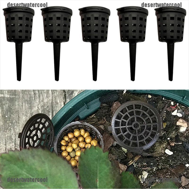 DEID 20/100Pcs Plants Fertilizer Basket for Flower Nursery Pot Osmocote Bonsai Orchid 210916