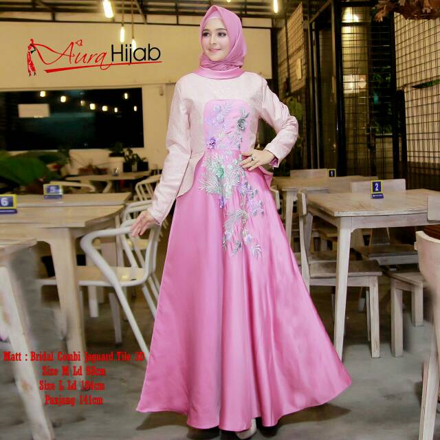 Gaun Pesta Cantik Murah Shelena by AuraHijab