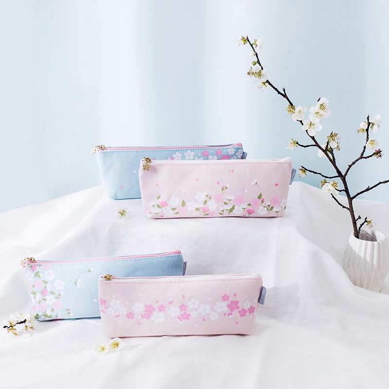 

Sakura Viewing Canvas Pencil Case (Tempat Pensil)