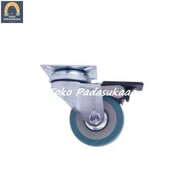 ORI KRISBOW Roda Caster Caster Karet 5 Cm