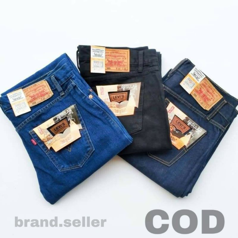  CELANA  PANJANG JEANS STANDAR  CELANA  JEANS PRIA  DEWASA 