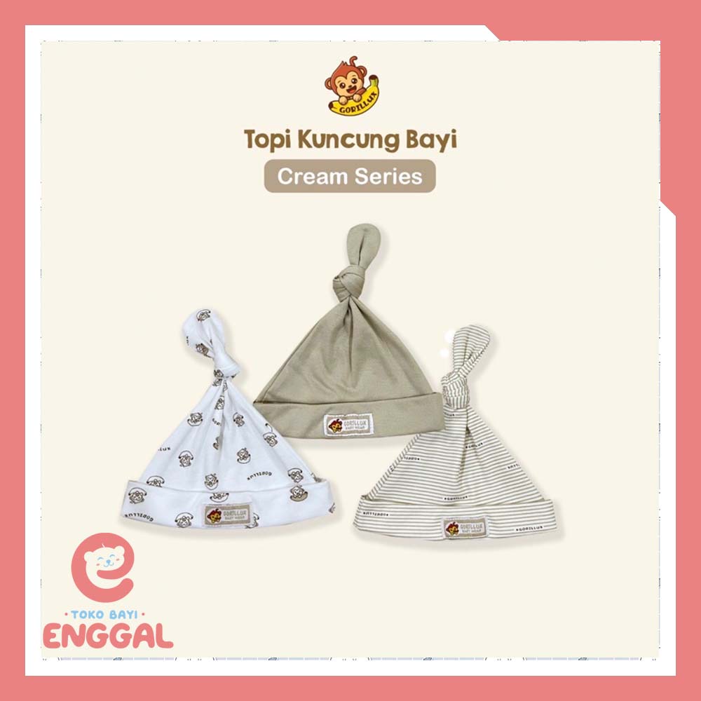 Topi Kuncung Bayi Gorillux