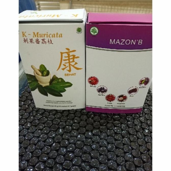 PAKET MAZON B DAN MURICATA OBAT HERBAL