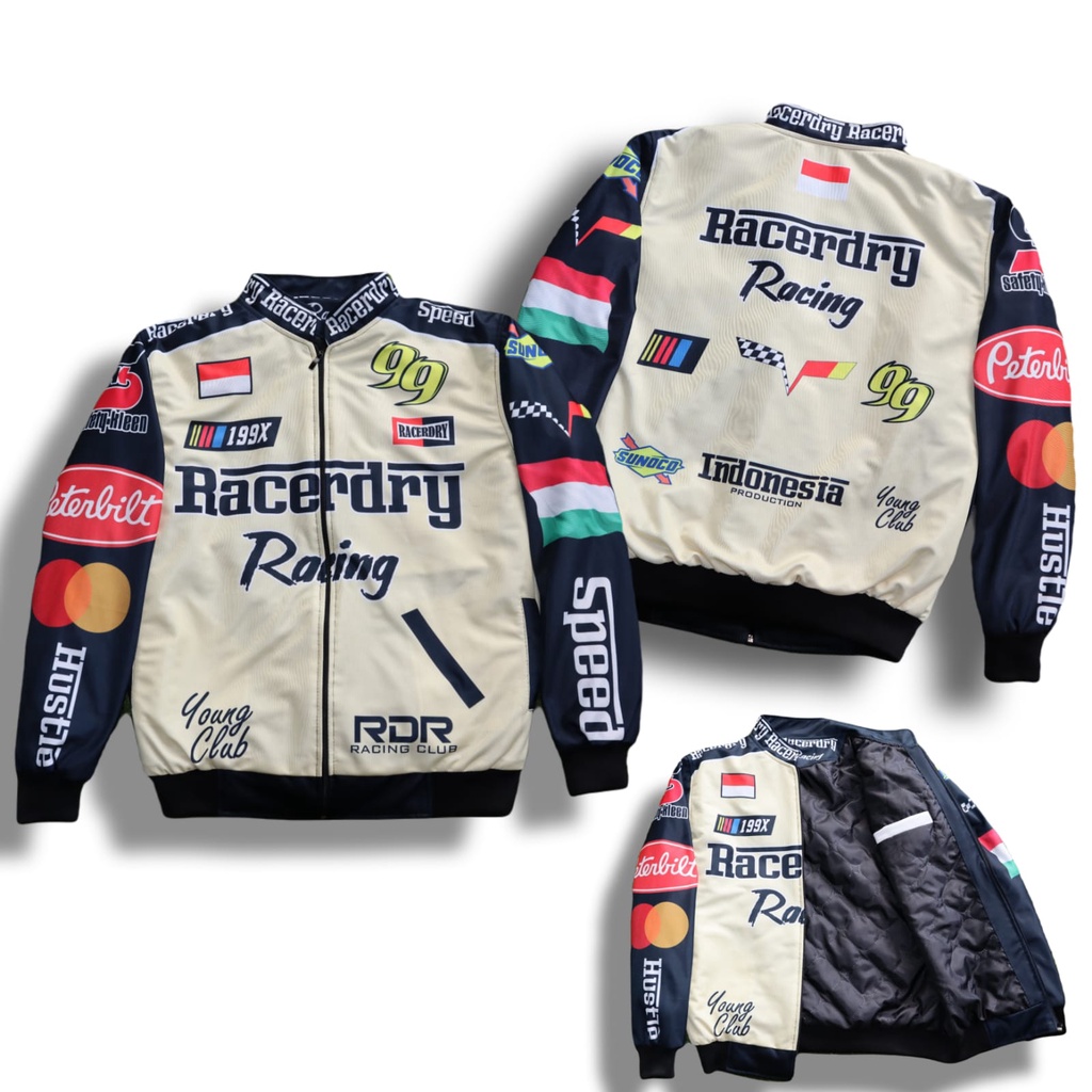 JAKET NASCAR RACING MOTIF MODEL TERBARU PRIA WANITA SIZE L,XL,XXL//JAKET KOMUNITAS//JAKET KOPDAR